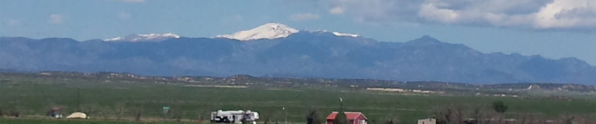 Pueblo West CO Pikes Peak View