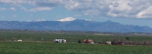 Pueblo West CO Pikes Peak View